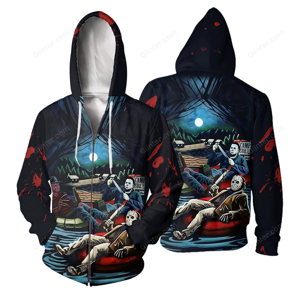 Horror Movies 3D All Over Printed Shirts For Men and Women 281