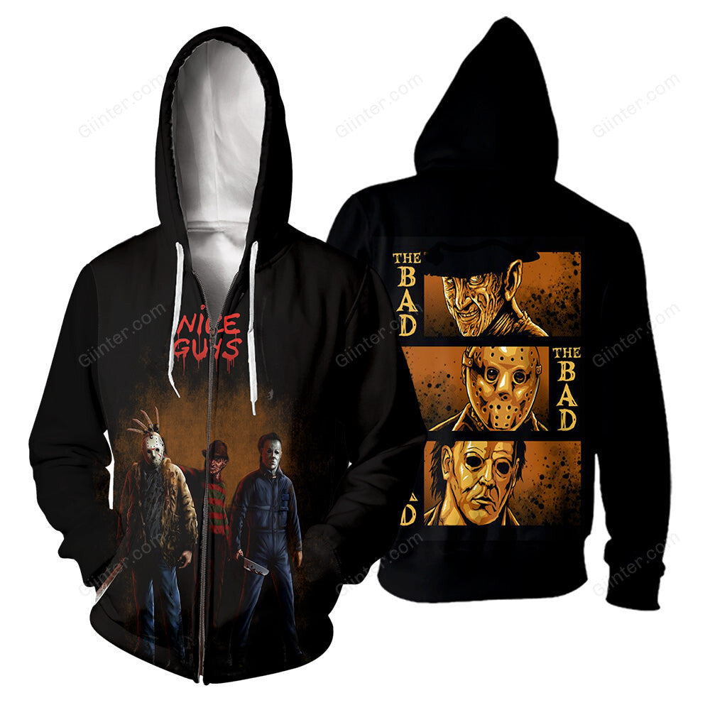 Horror Movies 3D All Over Printed Shirts For Men and Women 291