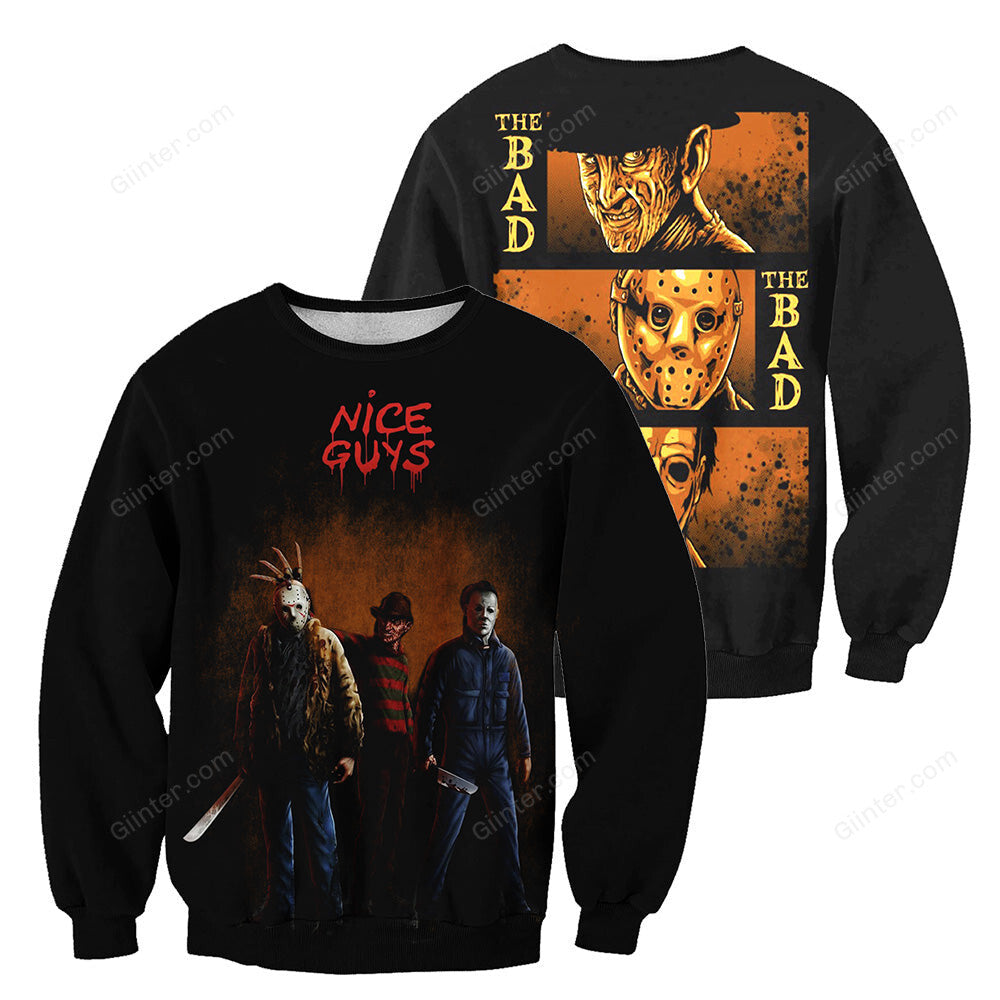 Horror Movies 3D All Over Printed Shirts For Men and Women 291
