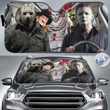 Horror Movies Auto Sun Shade GINHR365