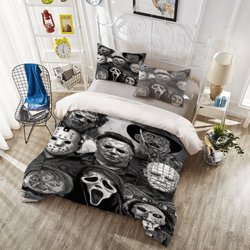 Horror Movies Characters Bedding Set GINHR39081
