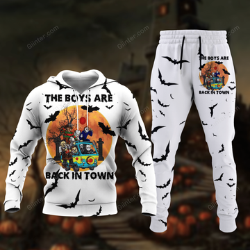 Horror Movies Halloween Combo Hoodie & Sweatpants GINHR39867