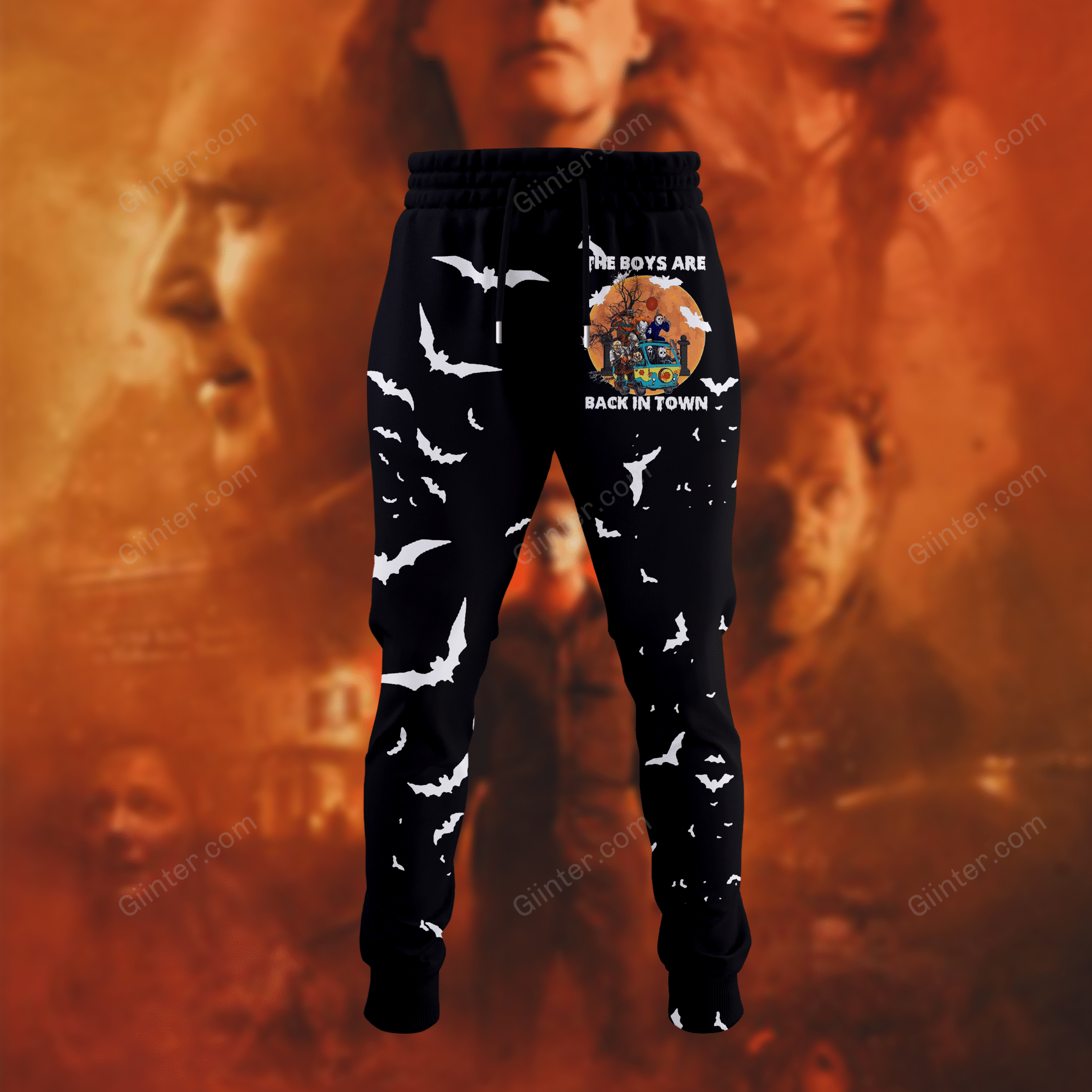 Horror Movies Halloween Combo Hoodie & Sweatpants GINHR40010
