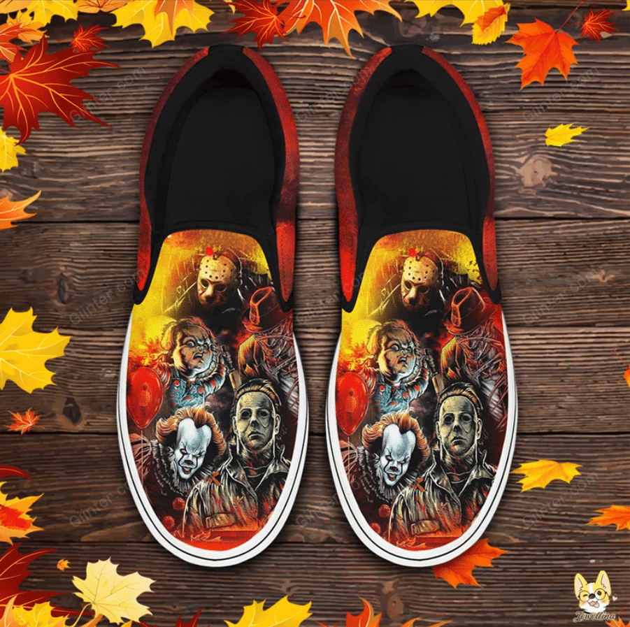 Horror Slip On Shoes GINHR37681