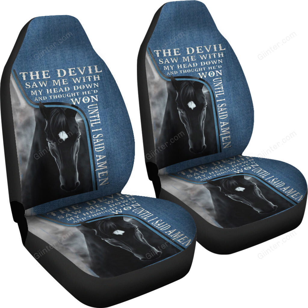 Horse Lover Car Seat Cover 01