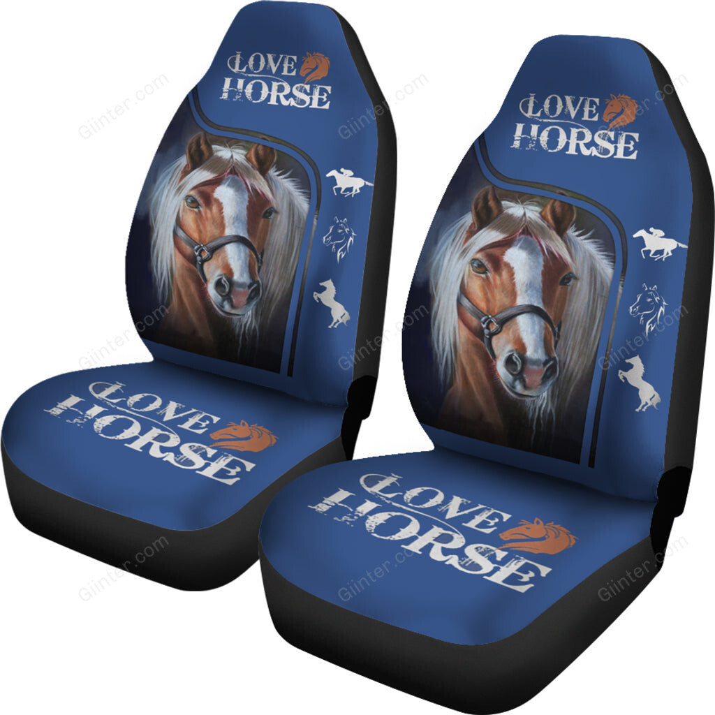 Horse Lover Car Seat Cover 05