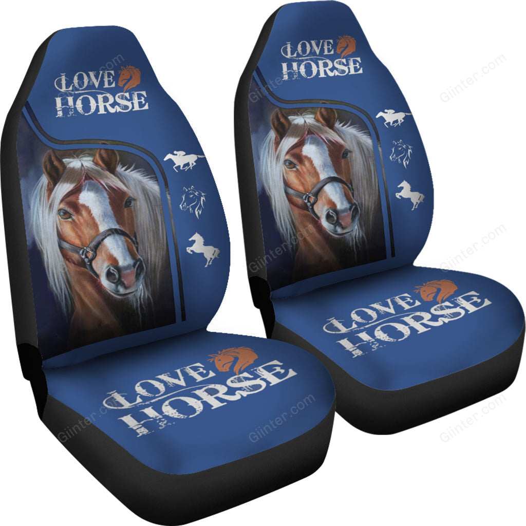 Horse Lover Car Seat Cover 05