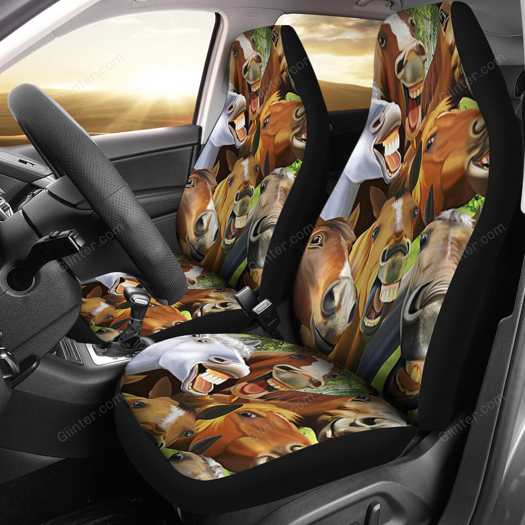 Horse Lover Car Seat Cover 08