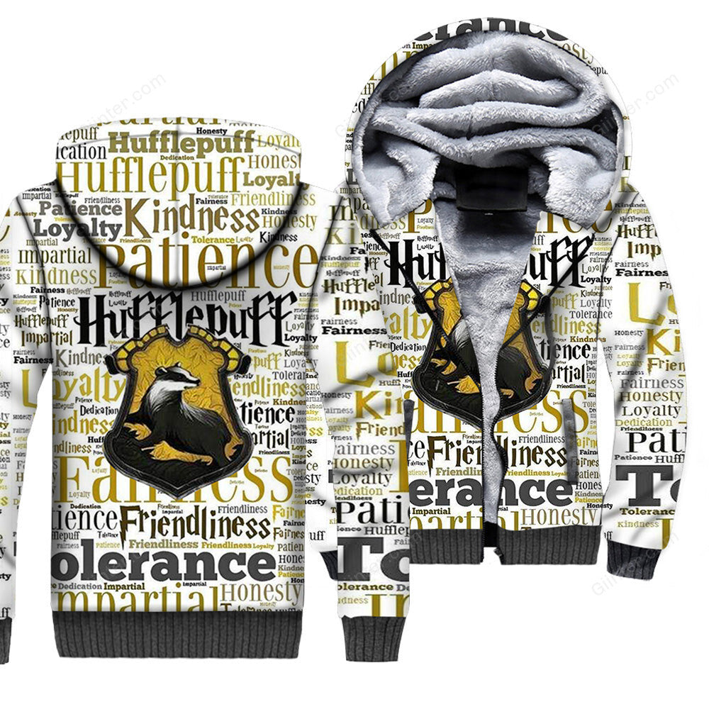 Hufflepuff 3D All Over Printed Shirts For Men and Women 06