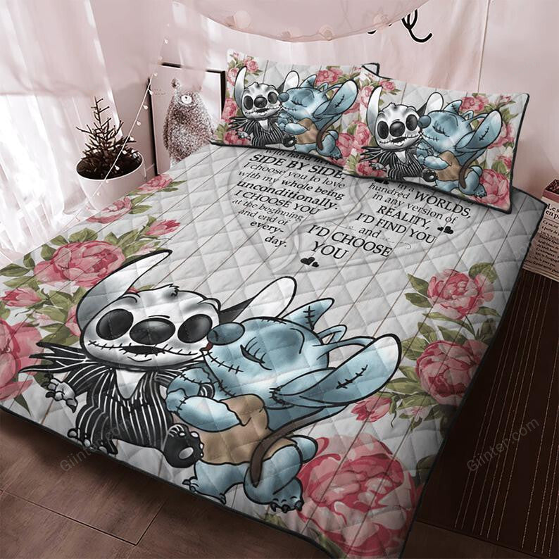 stitch bedding set