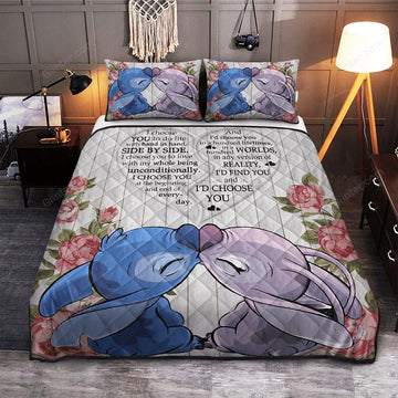 stitch bedding set