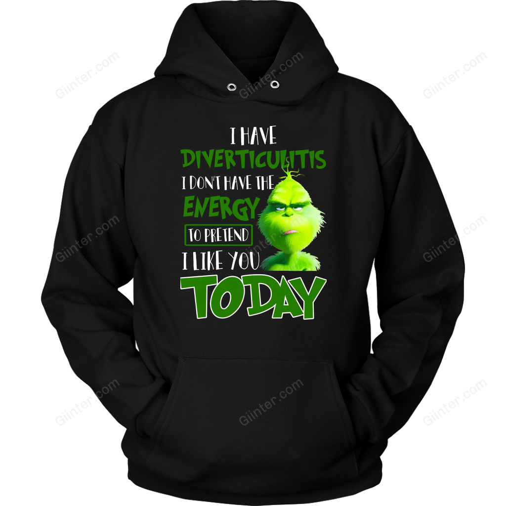 I Have Diverticulitis .... Grinch T-Shirt