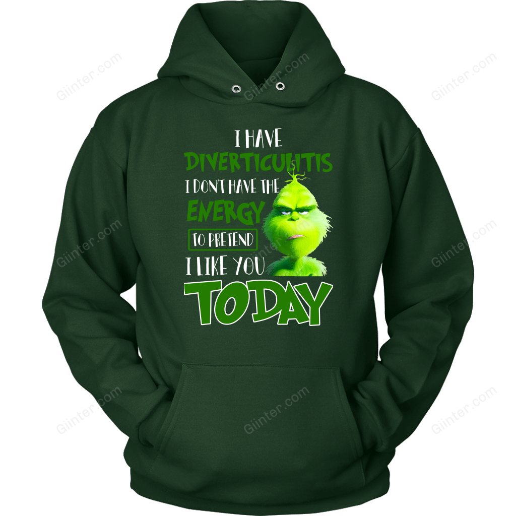 I Have Diverticulitis .... Grinch T-Shirt