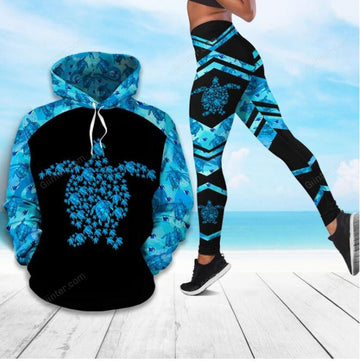 I Love Sea Turtle Hoodie & Legging 59