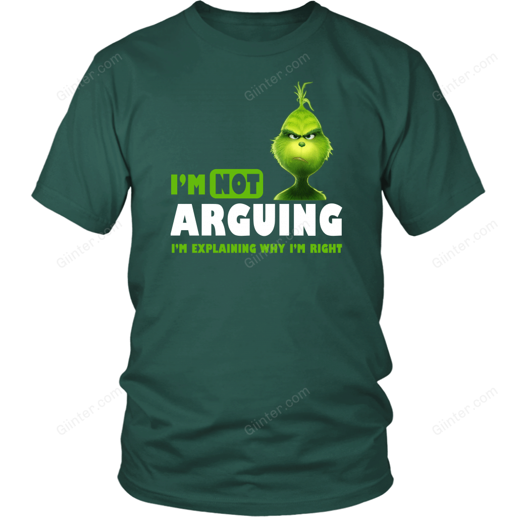 I'm Not Arguing, I'm Explaining Why I'm Right T-Shirt