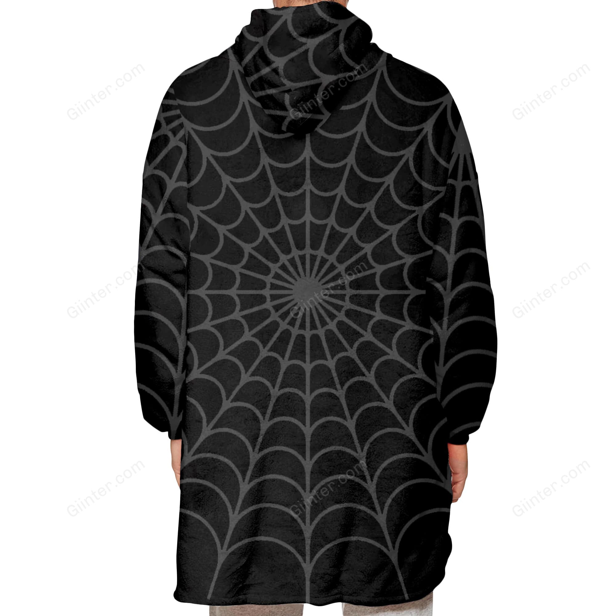 I'm Your Nightmare Jack Skellington Faces Oversize Heavy Fleece Hoodie Blanket GINNBC61925