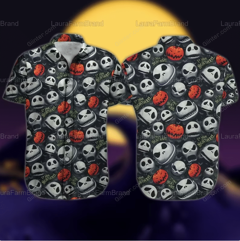 I'm Your Nightmare JS Faces Hawaii Shirt GINNBC98762