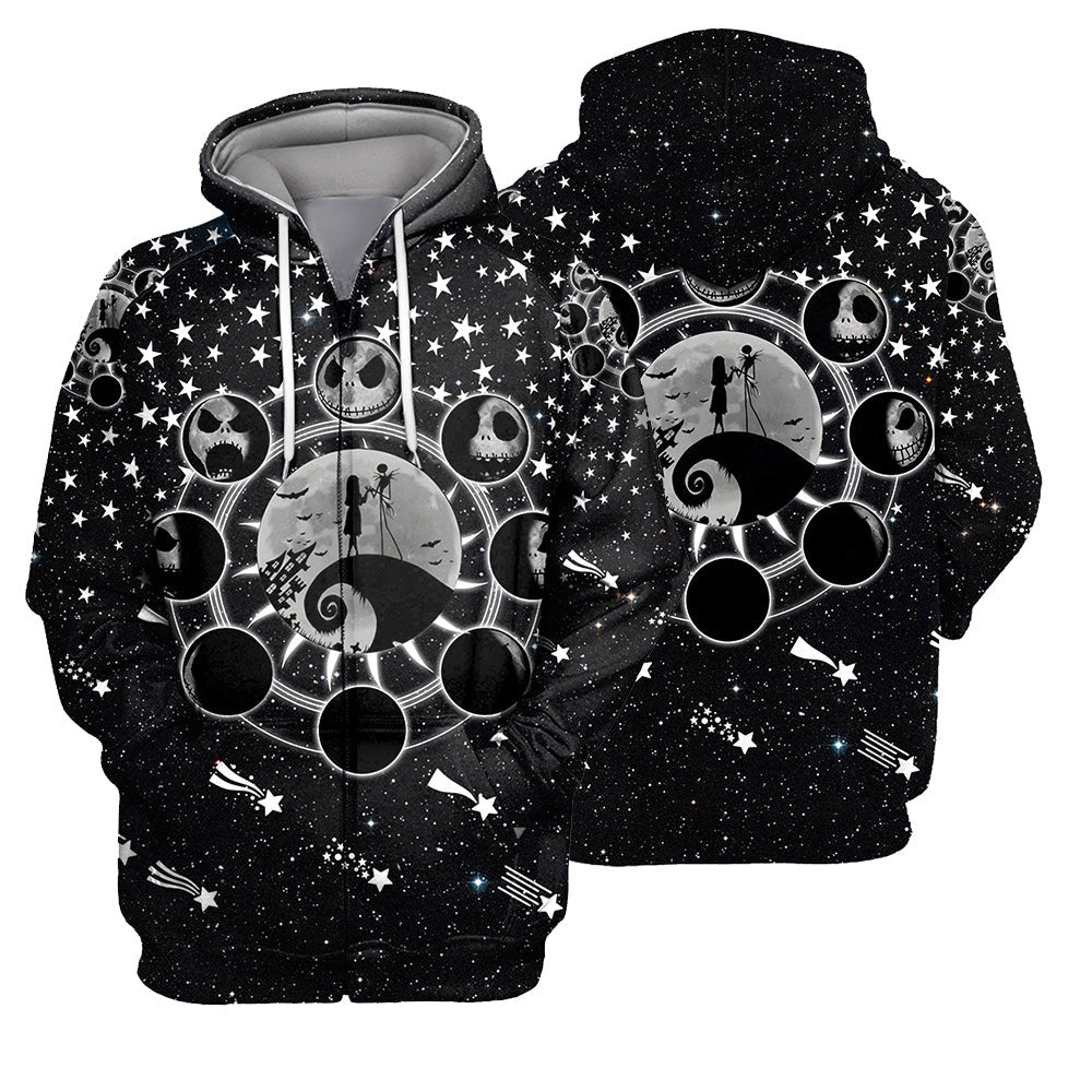 Jack & Sally 3D All Over Printed Shirts For Men And Women 518