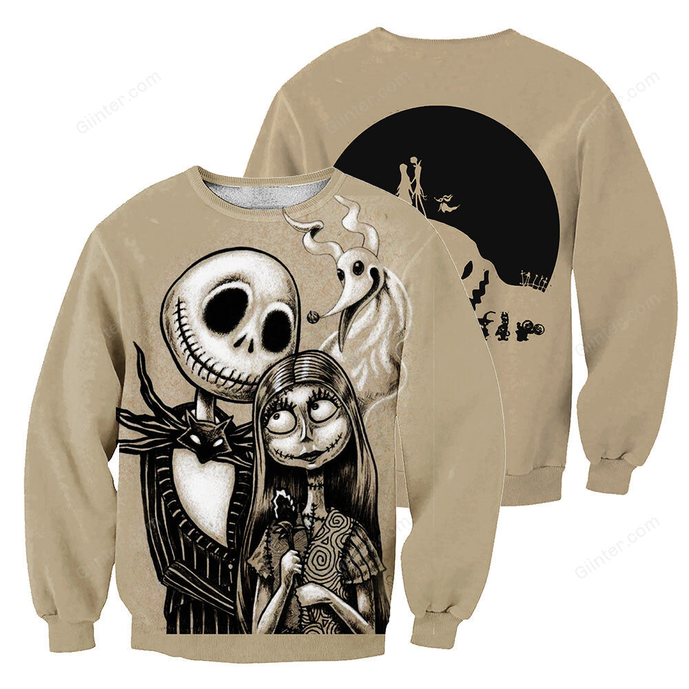 Jack & Sally Hoodie 3D All Over Printed Shirts For Men And Women 478