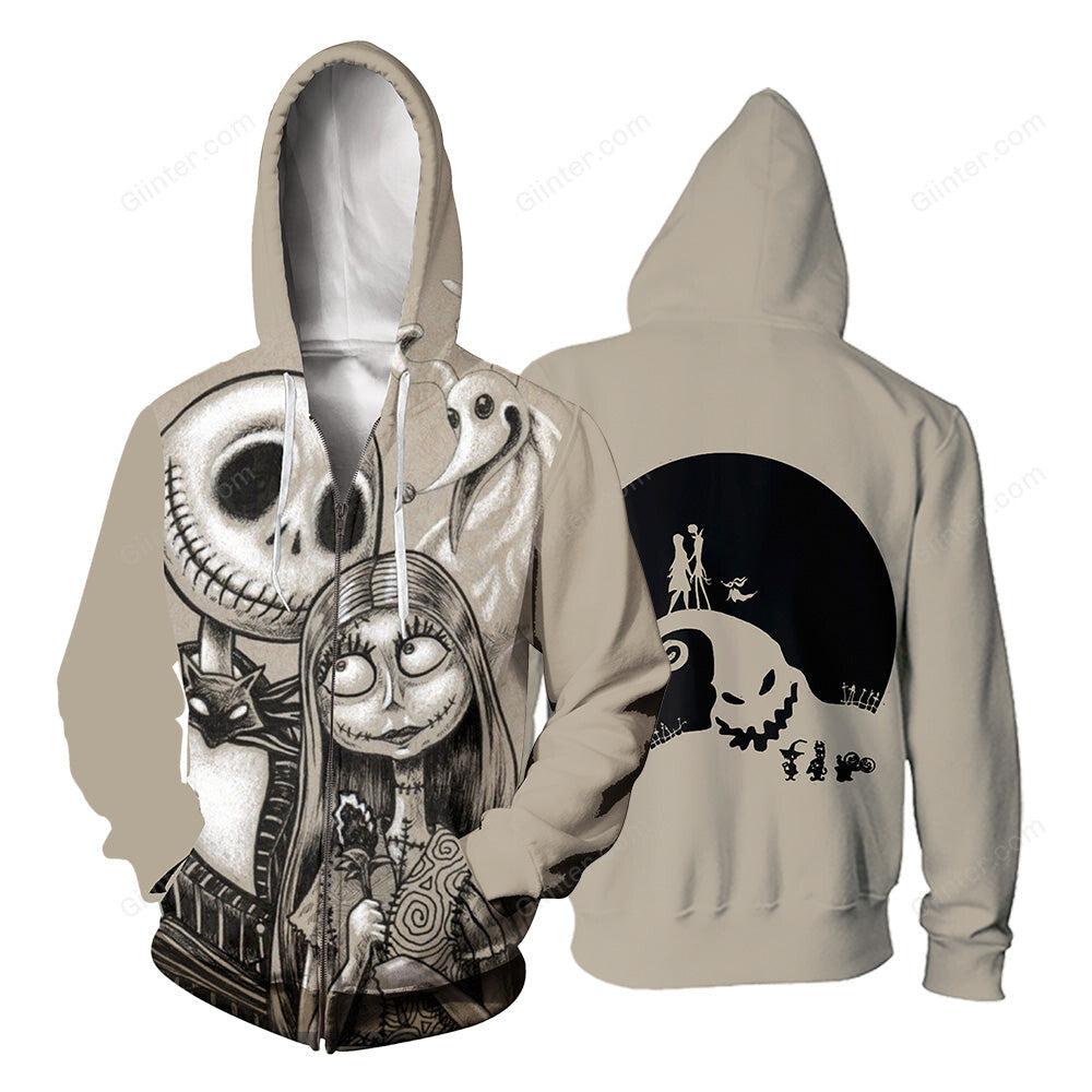 Jack & Sally Hoodie 3D All Over Printed Shirts For Men And Women 478