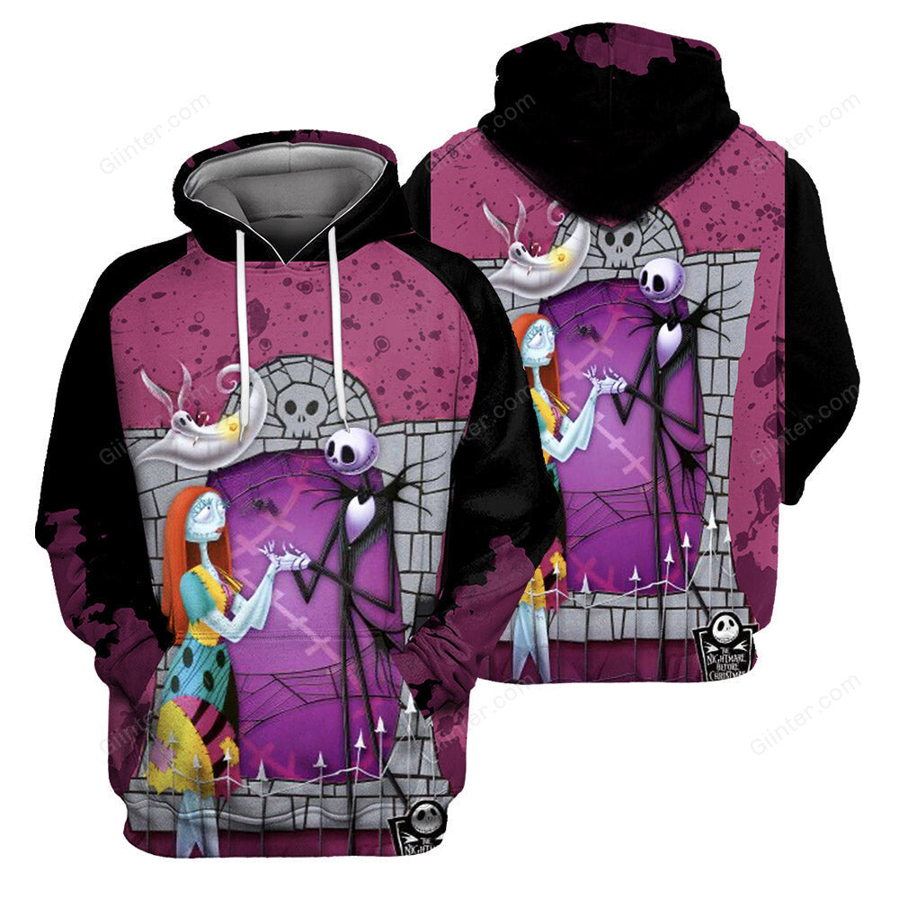 Jack & Sally Hoodie 3D All Over Printed Shirts For Men And Women 479