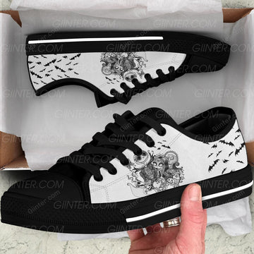 Jack & Sally Women Low Top Canvas Shoes GINNBC89028