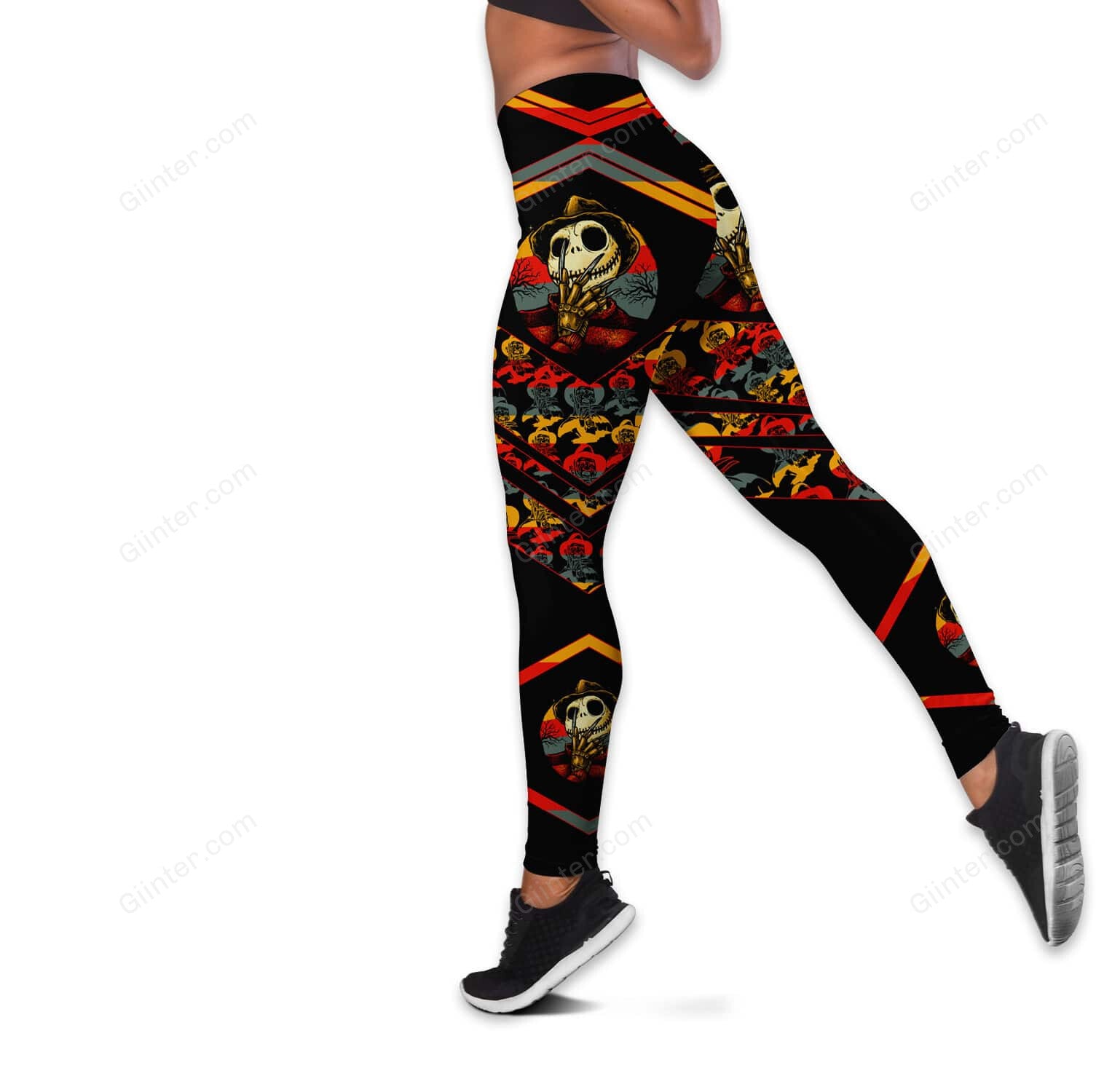 Jack Skelling - Freddy Krueger Women Tank Top & Legging GINNBC73541