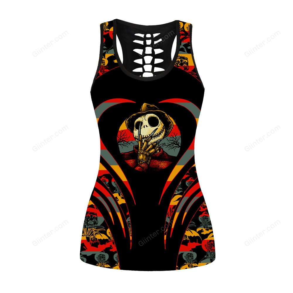 jack skellington tank top legging