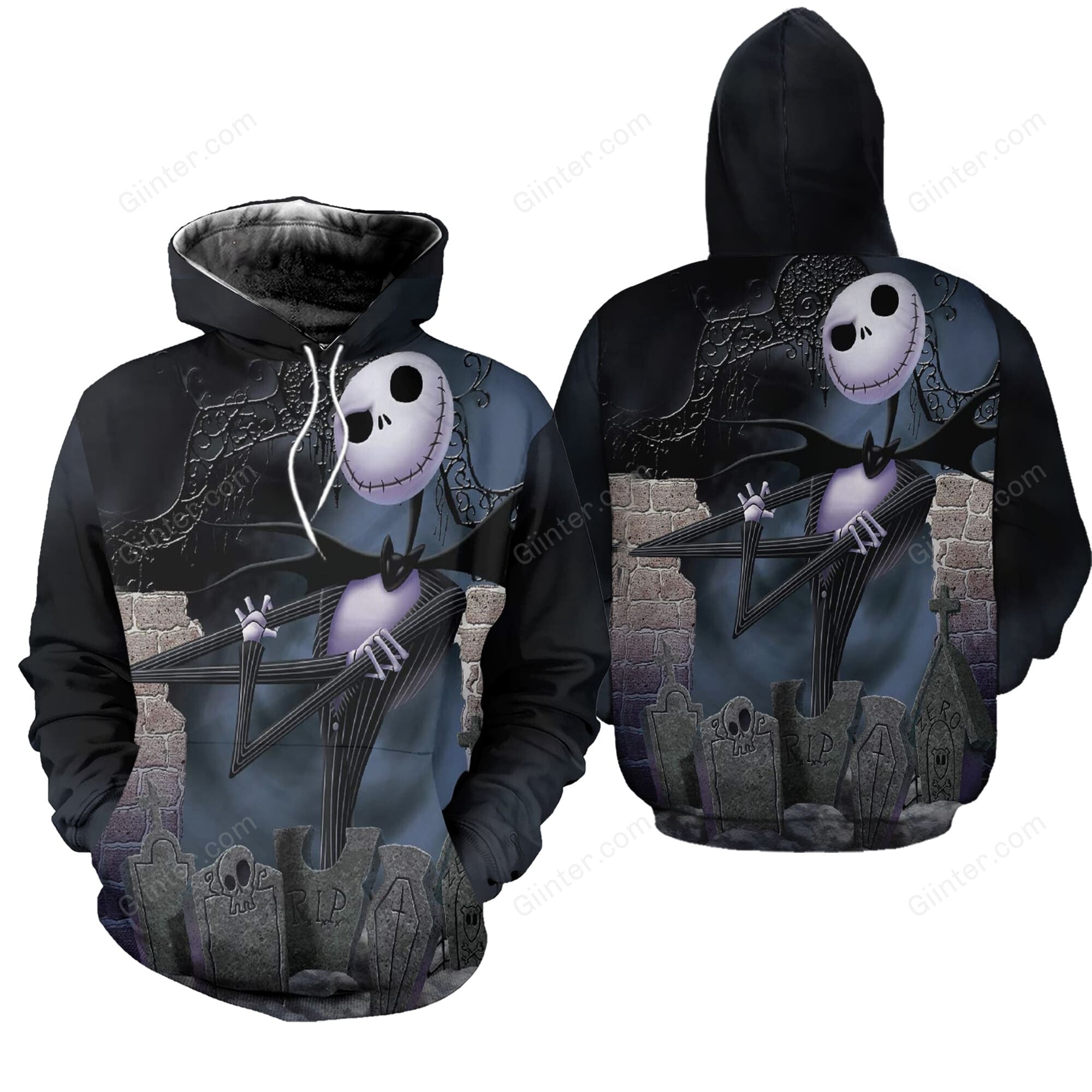 Jack Skellington 3D Shirts GINNBC77684
