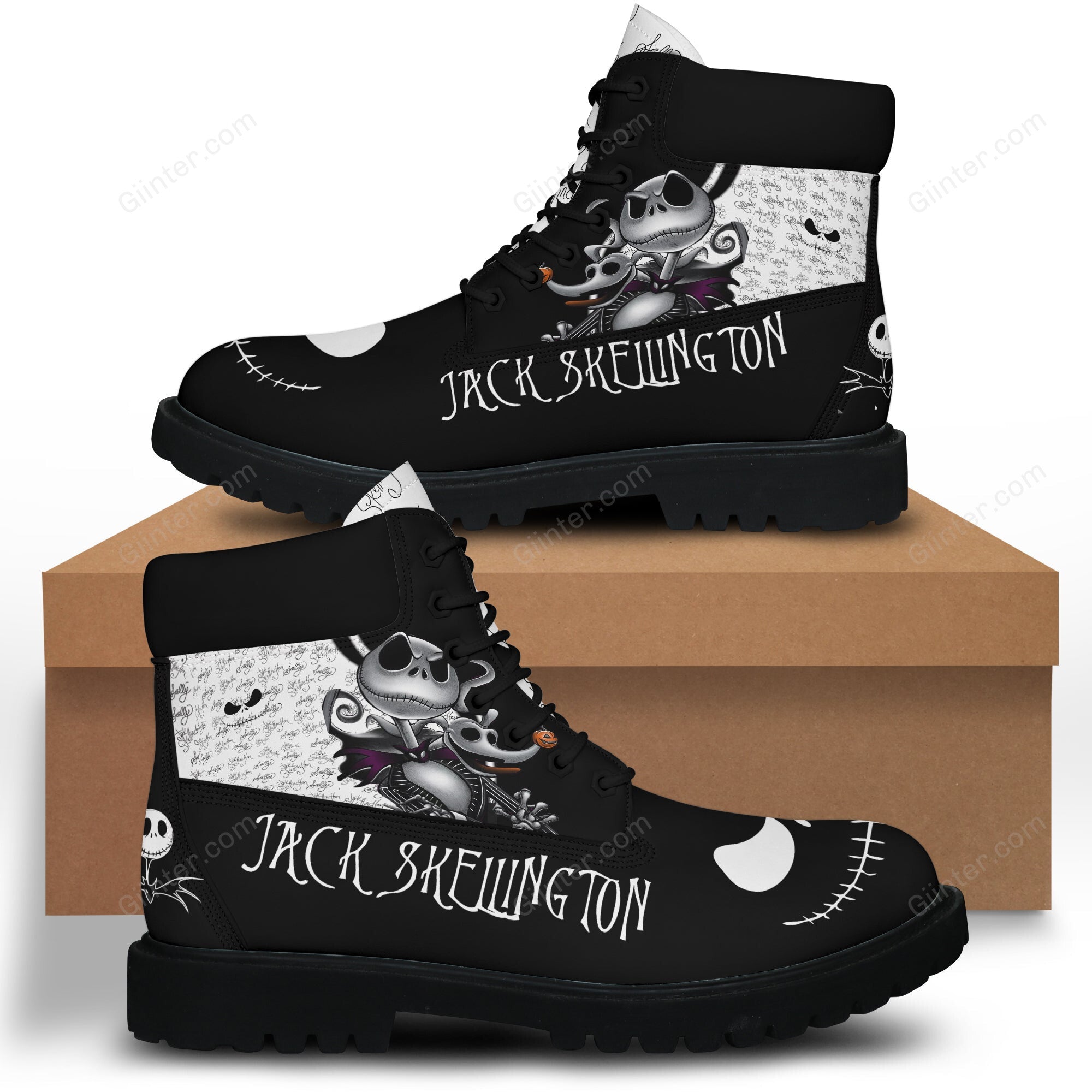 Jack Skellington Boots GINNBC70347