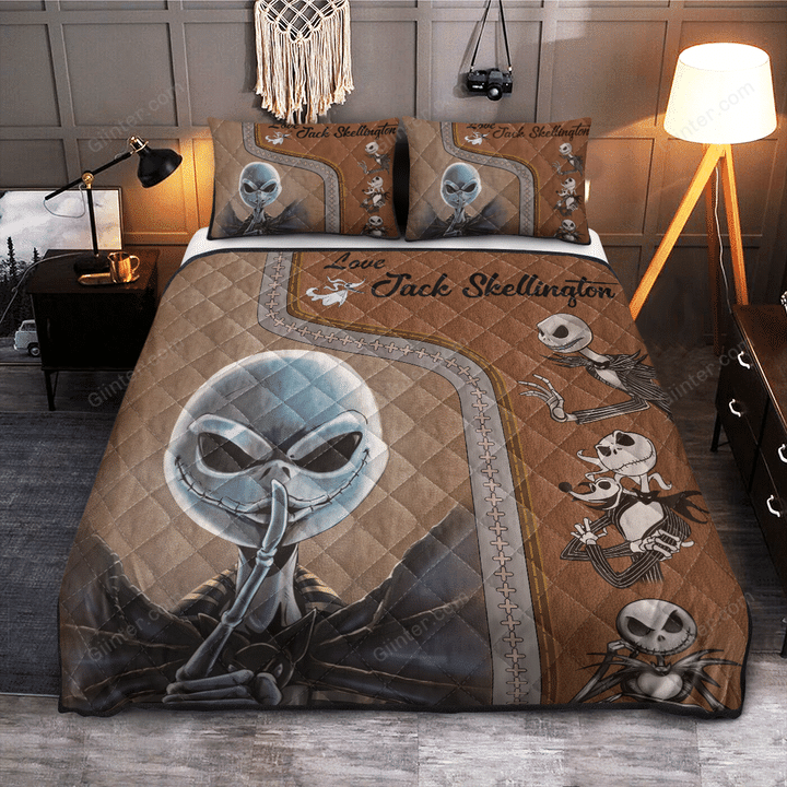 jack skellington bedding set