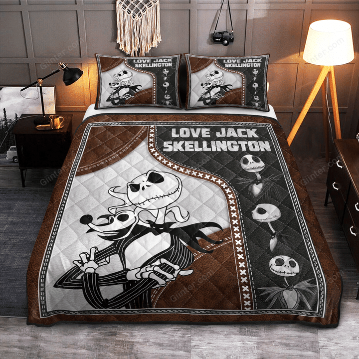 jack skellington bedding set