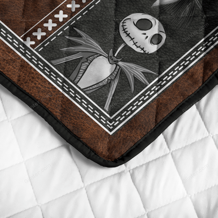 Jack Skellington Quilt Bedding Set 663