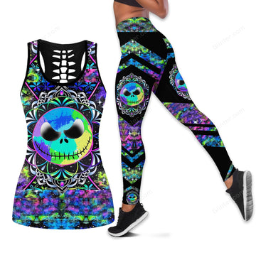 Jack Skellington Women Tank Top & Legging GINNBC00075