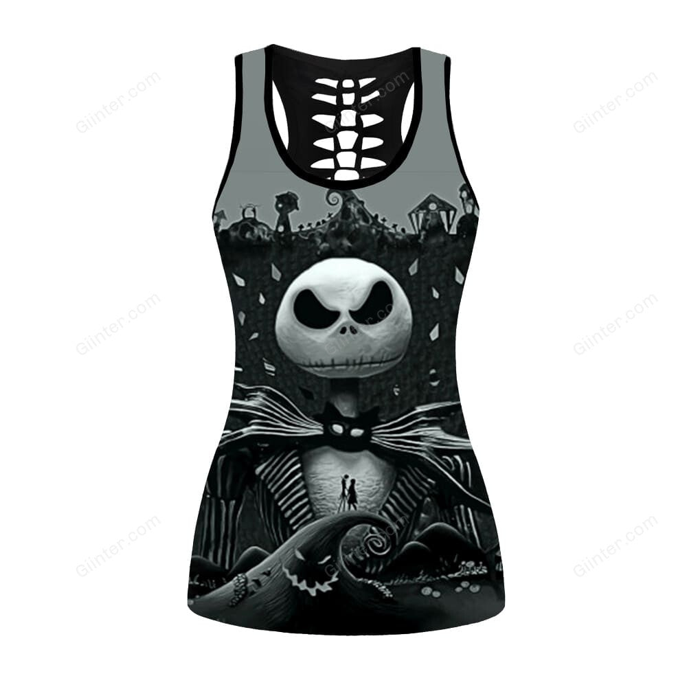 Jack Skellington Women Tank Top & Legging GINNBC00357
