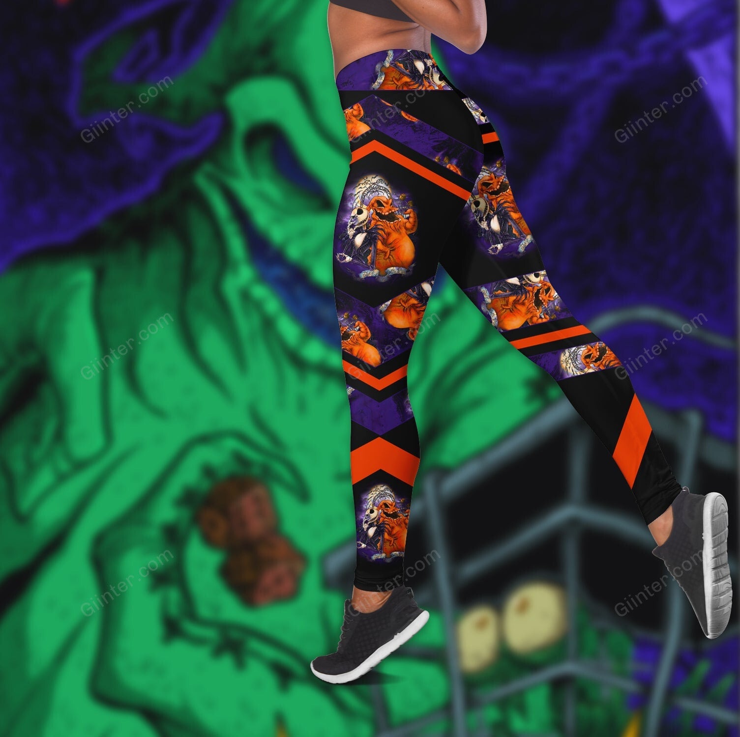 Jack Skellington & Oogie Boogie Combo Hoodie & Legging GINNBC84964
