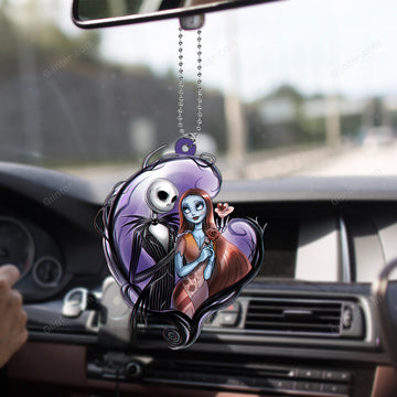 Jack Skellington & Sally Car Hanging Ornament GINNBC73815