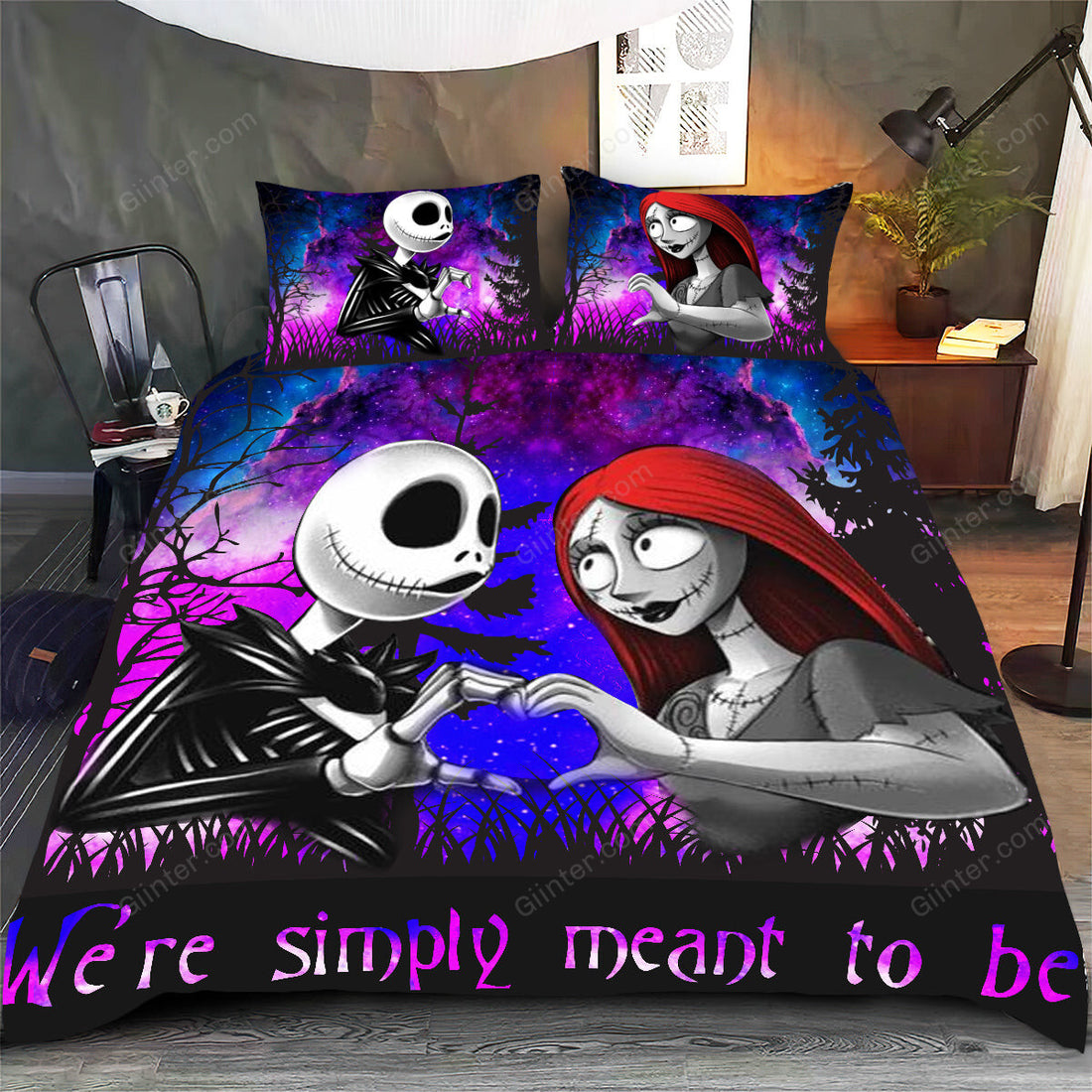 the nightmare before christmas bed