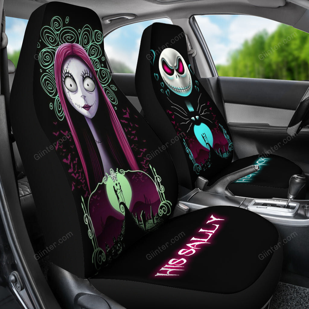Jack Skellington & Sally Car Seat Cover