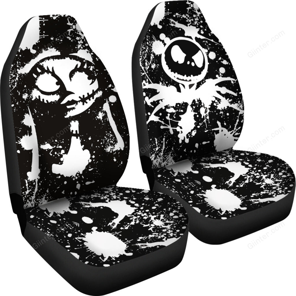 Jack Skellington & Sally Car Seat Cover 0410
