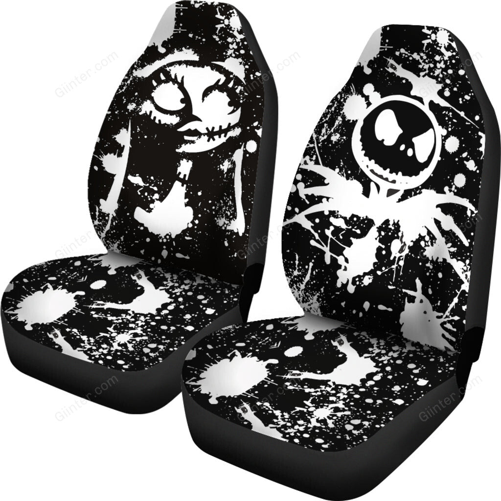 Jack Skellington & Sally Car Seat Cover 0410