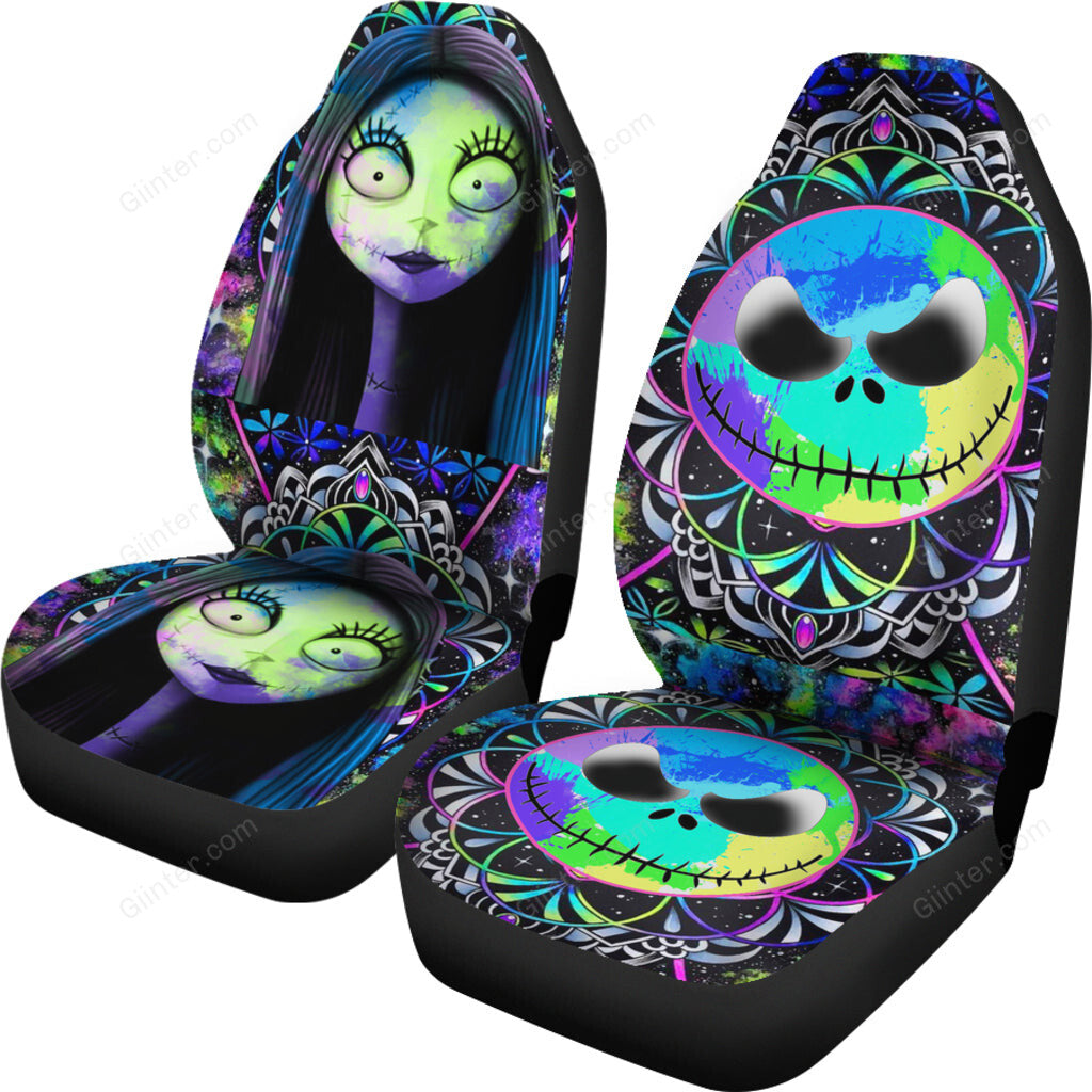 Jack Skellington & Sally Car Seat Cover 75