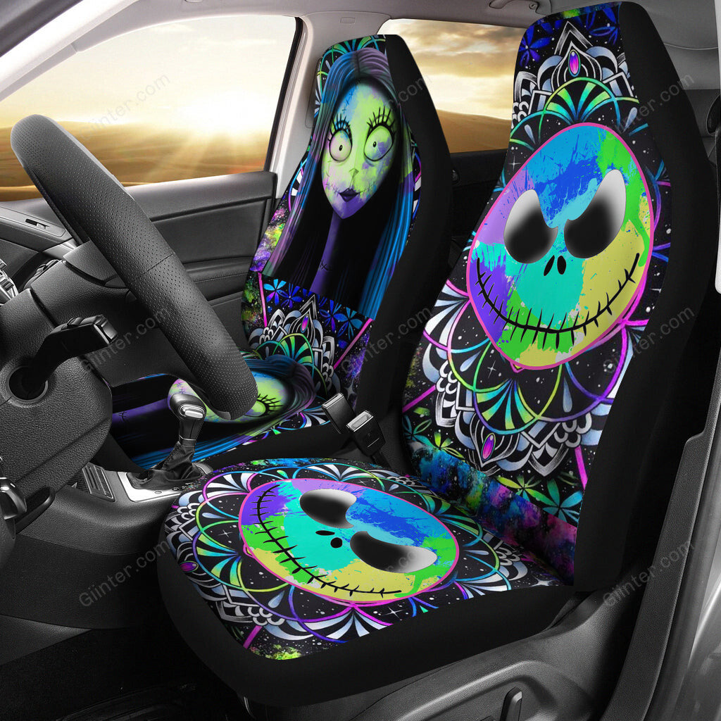 Jack Skellington & Sally Car Seat Cover 75