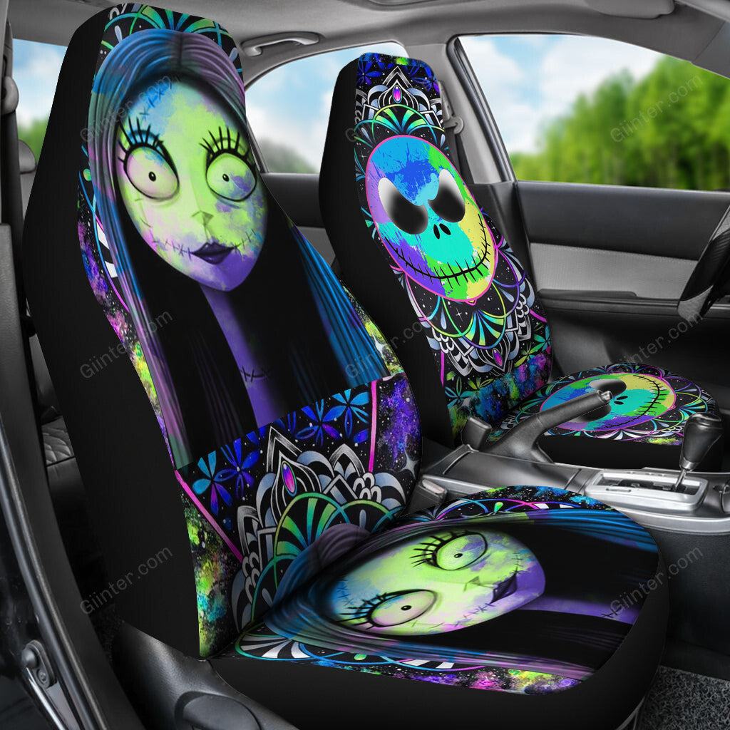 Jack Skellington & Sally Car Seat Cover 75