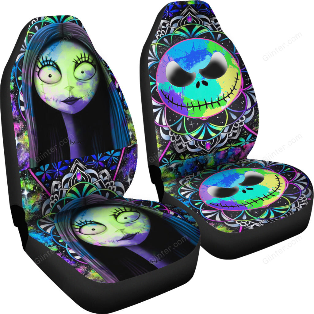 Jack Skellington & Sally Car Seat Cover 75