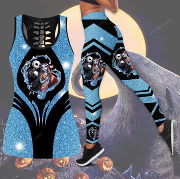the nightmare before christmas tank top legging