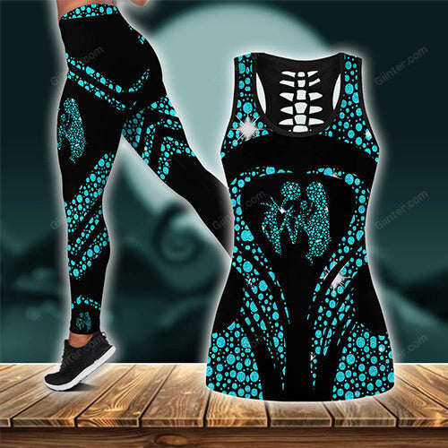 jack skellinton tank top + leggings