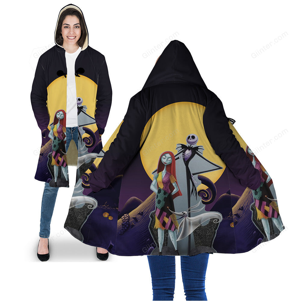 Jack Skellington & Sally Hoodie 3D All Over Printed Shirts For Men And Women 480