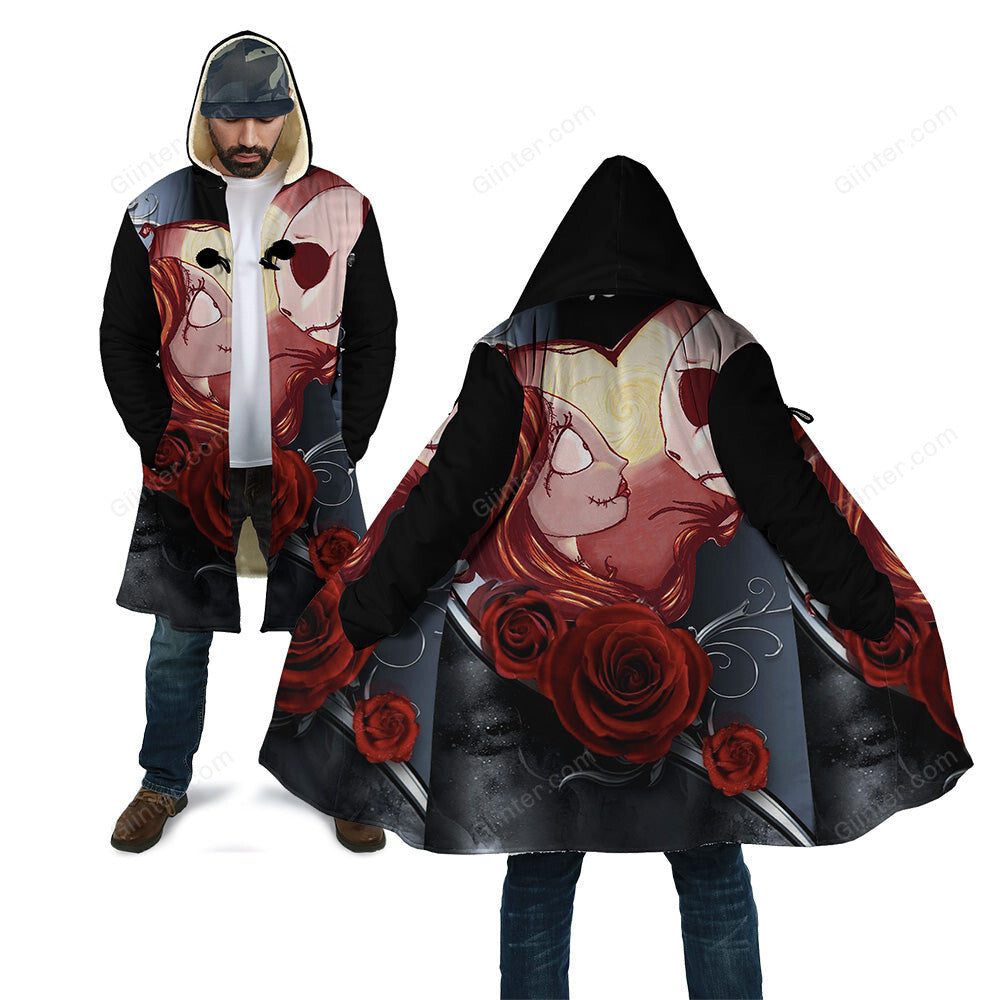Jack Skellington & Sally Hoodie 3D All Over Printed Shirts For Men And Women 507