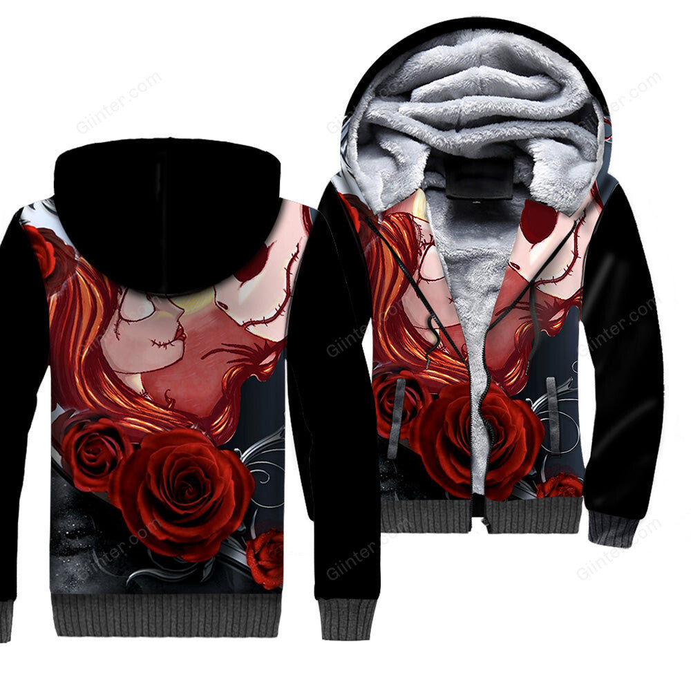 Jack Skellington & Sally Hoodie 3D All Over Printed Shirts For Men And Women 507